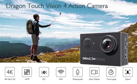 Enhance Your 4K Footage with Dragon Touch Action Camera App - Download Now!