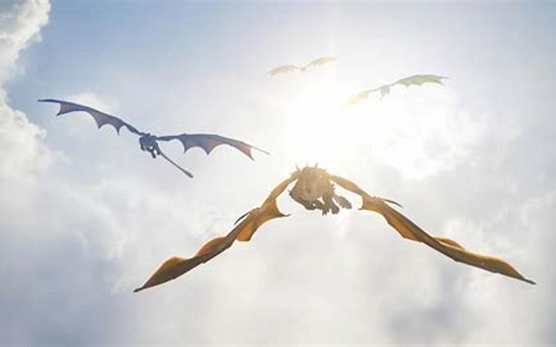 Dragonflight In The Sky