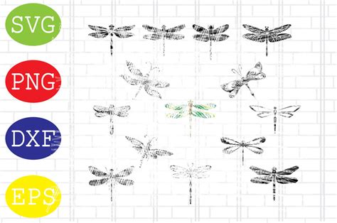Download Dragonfly Bundle Files DXF Files