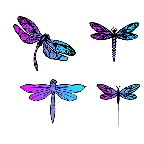 Download Dragonfly Bundle Files Free PSD Mockups