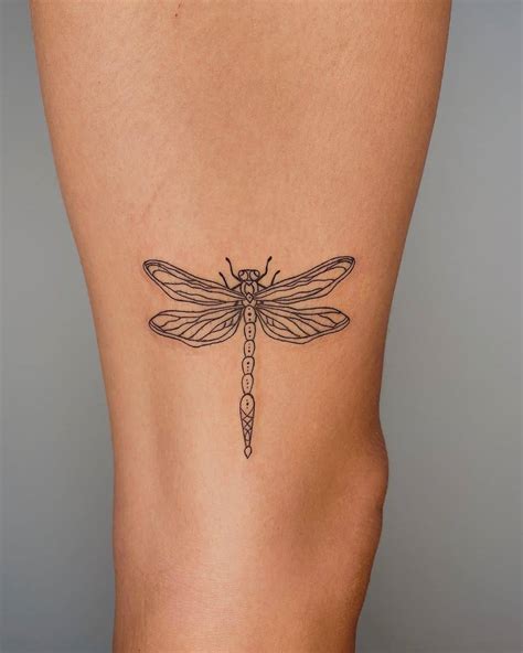 Charming Dragonfly Finger Tattoo: A Captivating Symbol of Freedom
