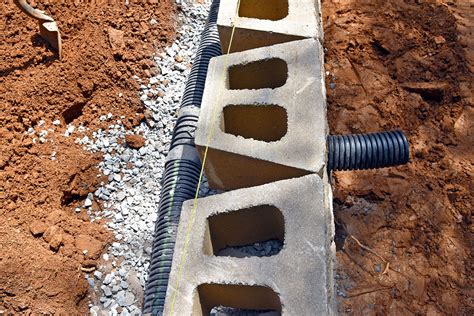 Drainage System for Retaining Walls