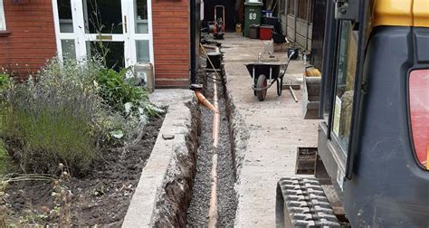 Drainage line problem