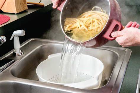 Draining Noodles