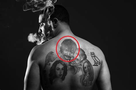 Drake Back Tattoos