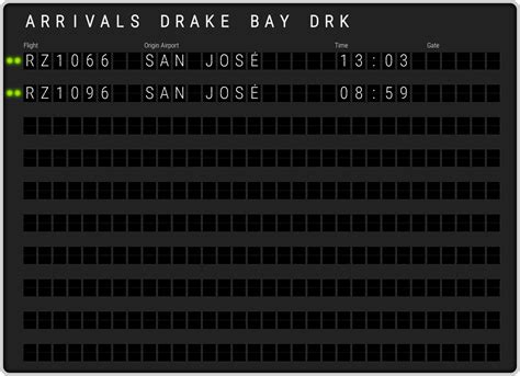 Drake Bay Arrival