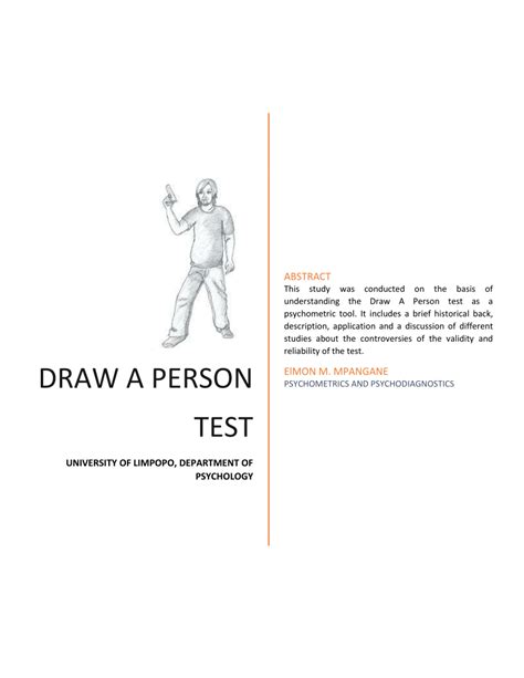 Draw A Person Test Interpretation Manual Pdf