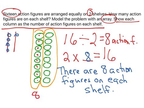 Draw An Array Using Factors 4 And 2