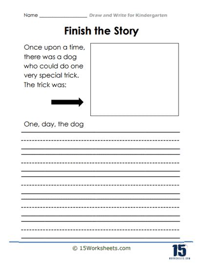 Draw And Write Worksheets 15 Worksheetscom