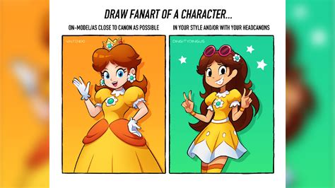 Draw Fanart Of A Character On Model