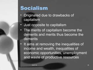 Drawbacks of Socialism