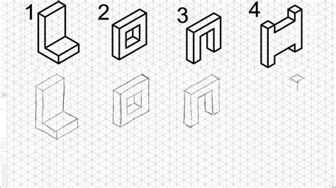 Drawing Basic Isometric Shapes