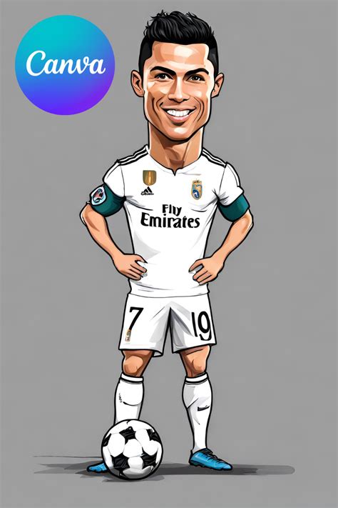 Drawing Cr7 Cartoon Images
