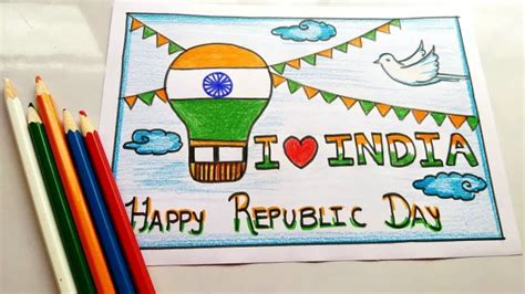 Drawing Hub Republic Day Drawing