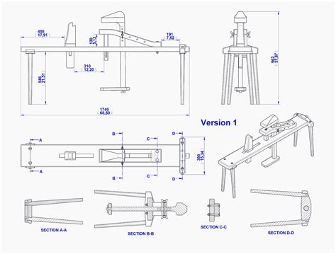 Drawing Knife Bench
