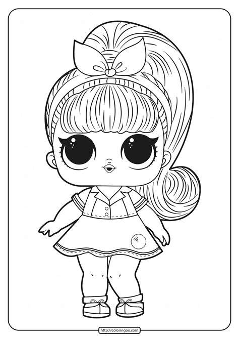 Drawing Lol Dolls Coloring Pages