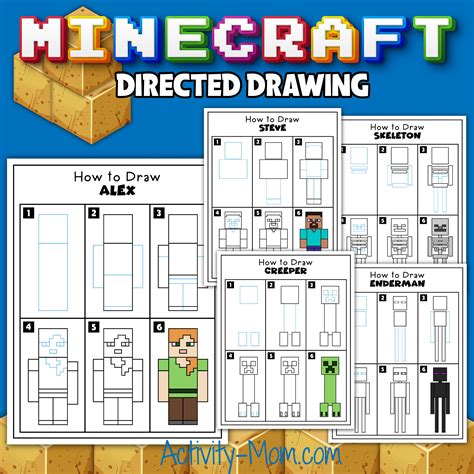 Drawing Of Minecraft Characters