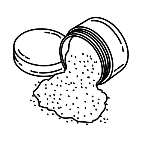 Drawing Of Powder