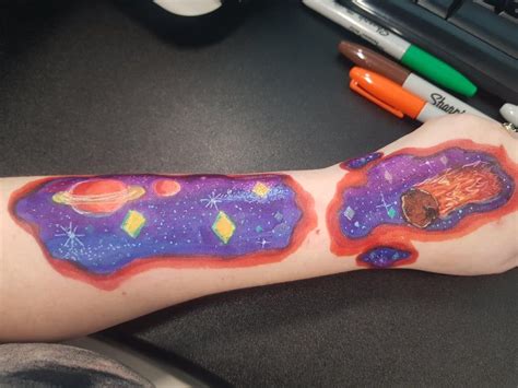 Unleash Your Creative Side: Master The Art Of Drawing On Skin With Sharpie!
