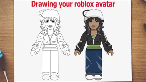 Drawing Roblox Avatars - Etsy