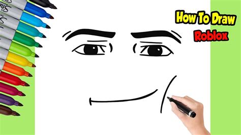 Drawing Roblox Faces// | Roblox Amino