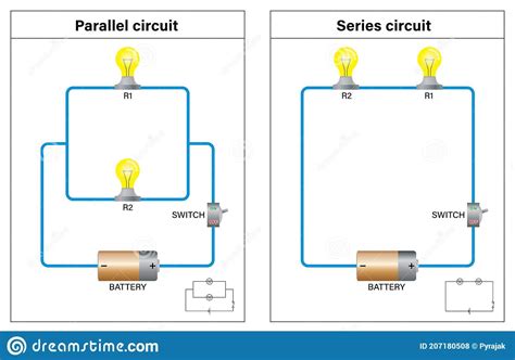 Drawing Series And Parallel Circuits