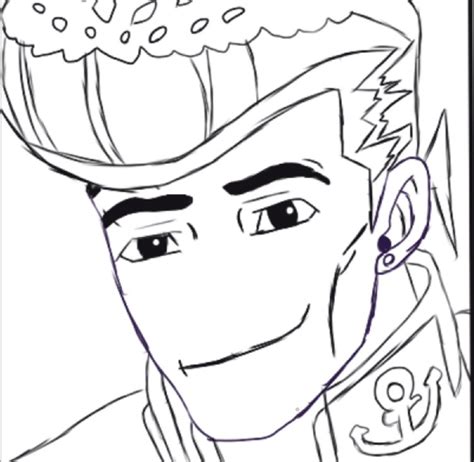 Drawing a Jojo character/stand with Roblox face every day until i get 