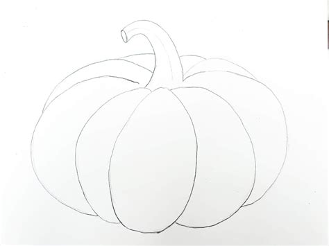Drawing a Pumpkin Shape