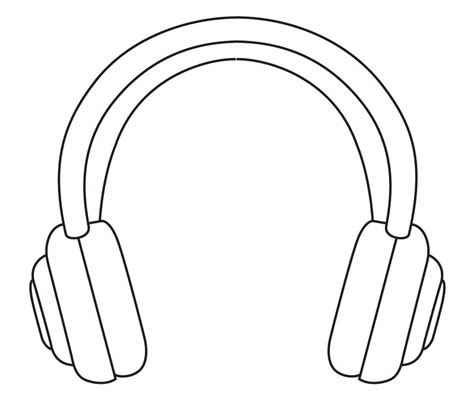 Drawing the basic shape of headphones