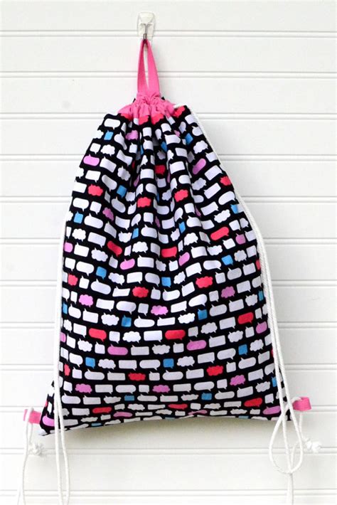 Drawstring Backpack Patterns