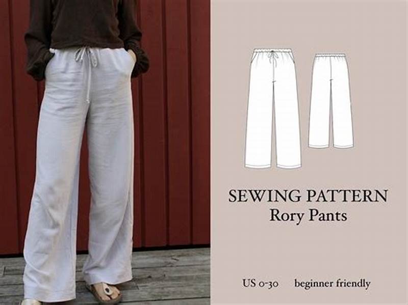 Drawstring Pants Sewing Pattern