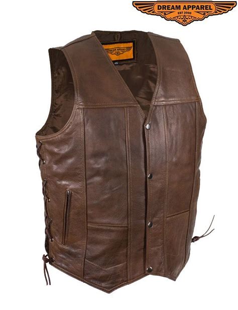 Dream Apparel Leather Vest