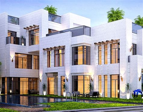 Al Hammam Villas Complex on Behance in 2019 Classic house design
