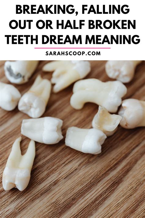 Dream About Teeth Breaking