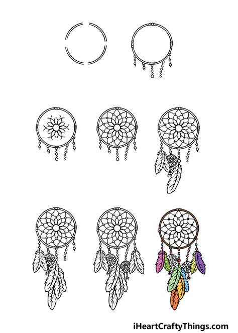 Unlock the Power of Your Imagination with These Beautifully Simple Dream Catcher Drawings!
