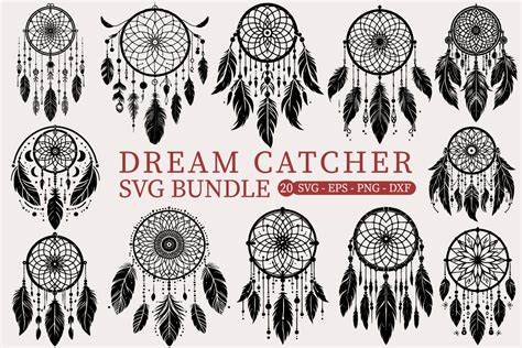 Download Dream Catcher Svg Bundle Files For Crafts
