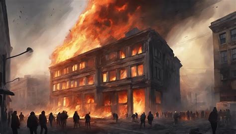 Imminent Inferno: A Heart-Wrenching Tale of Escaping the Dream of Fire in a Burning Building