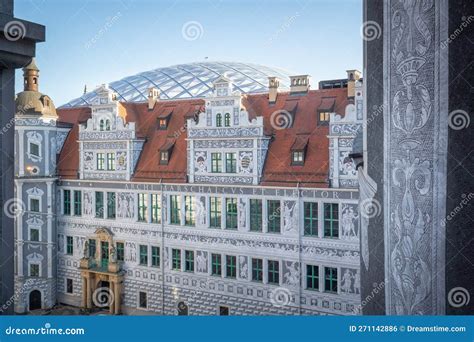 Dresden Castle Courtyard