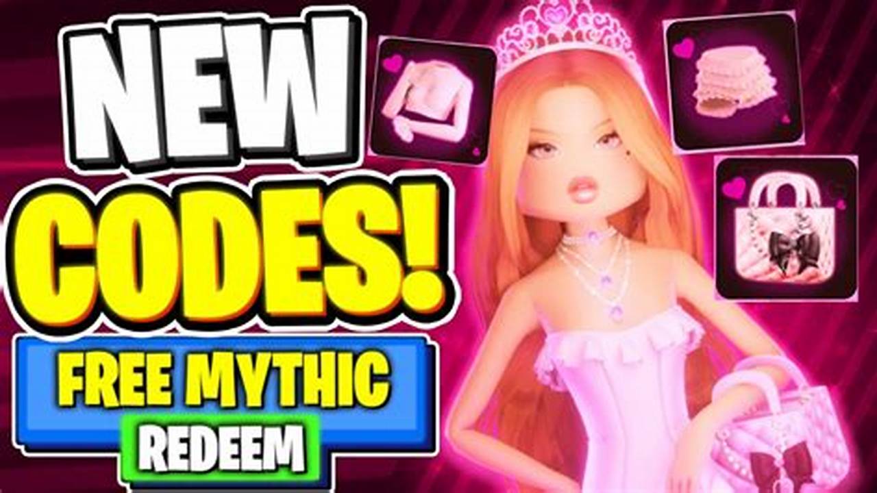 Dress To Impress Roblox Codes March 2024