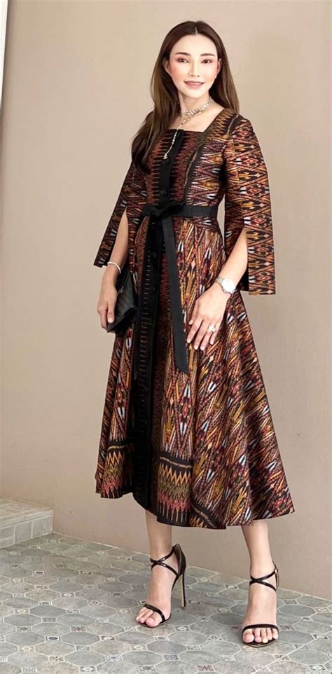 Dress Batik Modern