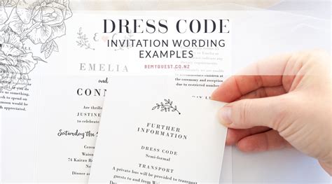 Dress Code Deciphered: Understanding the Invitation