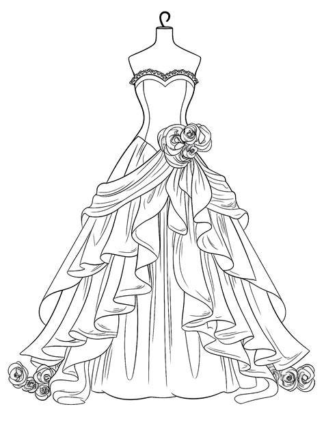 Dress Color Pages