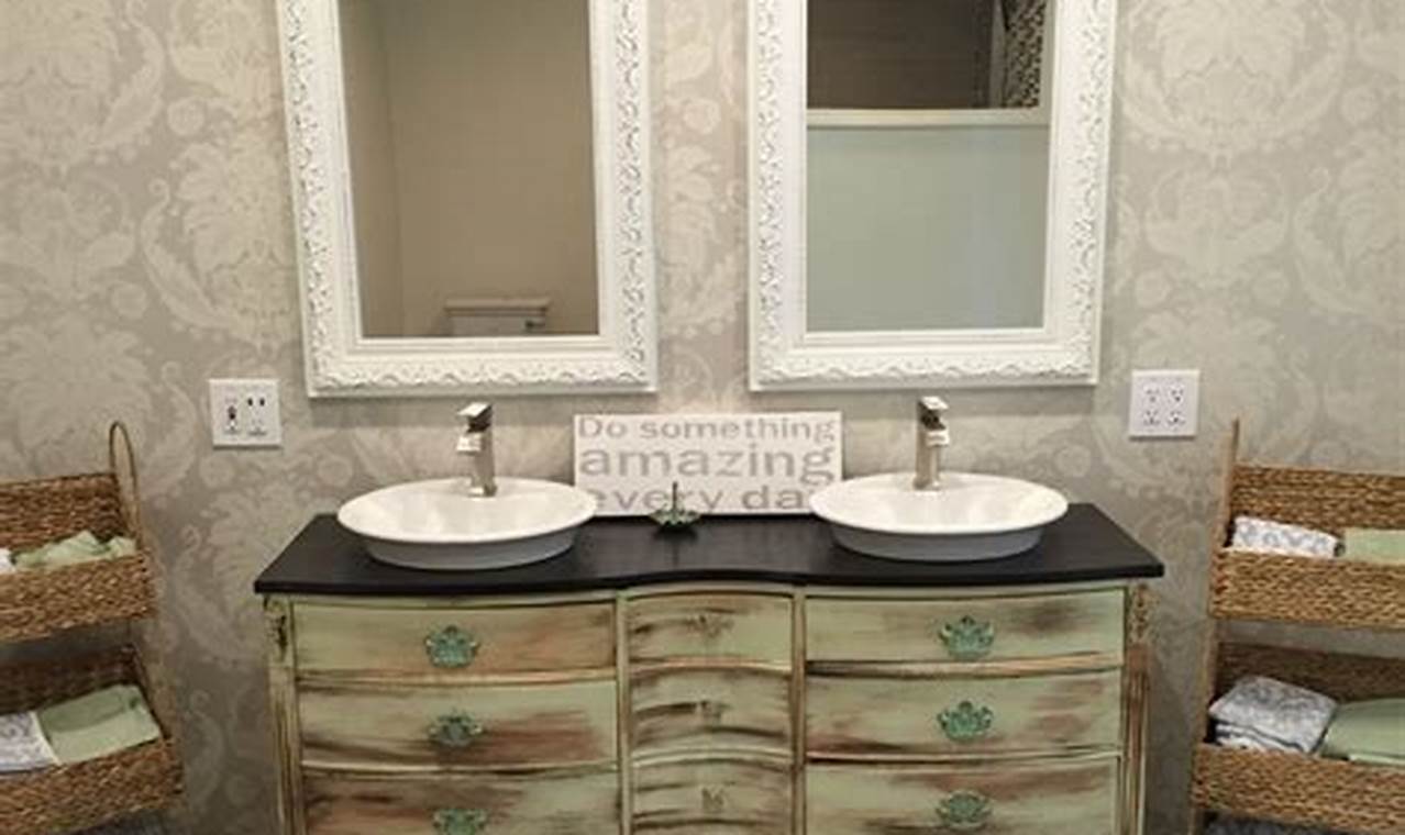 Dresser Style Bathroom Vanity