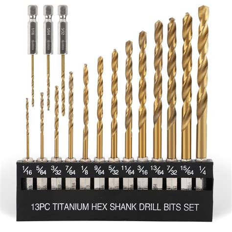 Drill Bit Chart Sizes