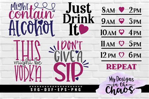 Quench Your Thirst for Creativity with Free Drinking SVGs - Cheers to A Crafty Project!