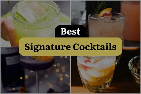 Drinks That Delight Signature Cocktails
