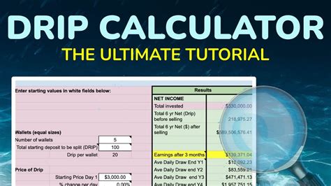 Drip Coin Calculator
