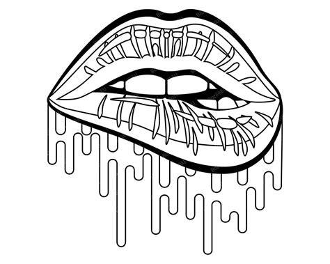 Drip Coloring Pages