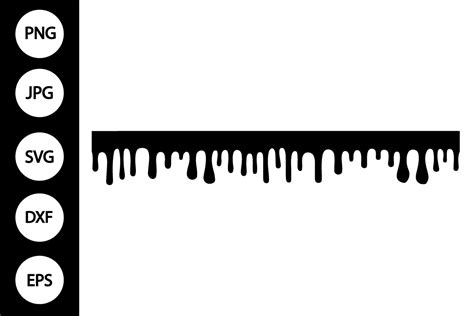 Download Dripping Border SVG File - SVG Design Cut Files