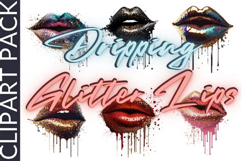 Download Dripping Lips Bundle Images